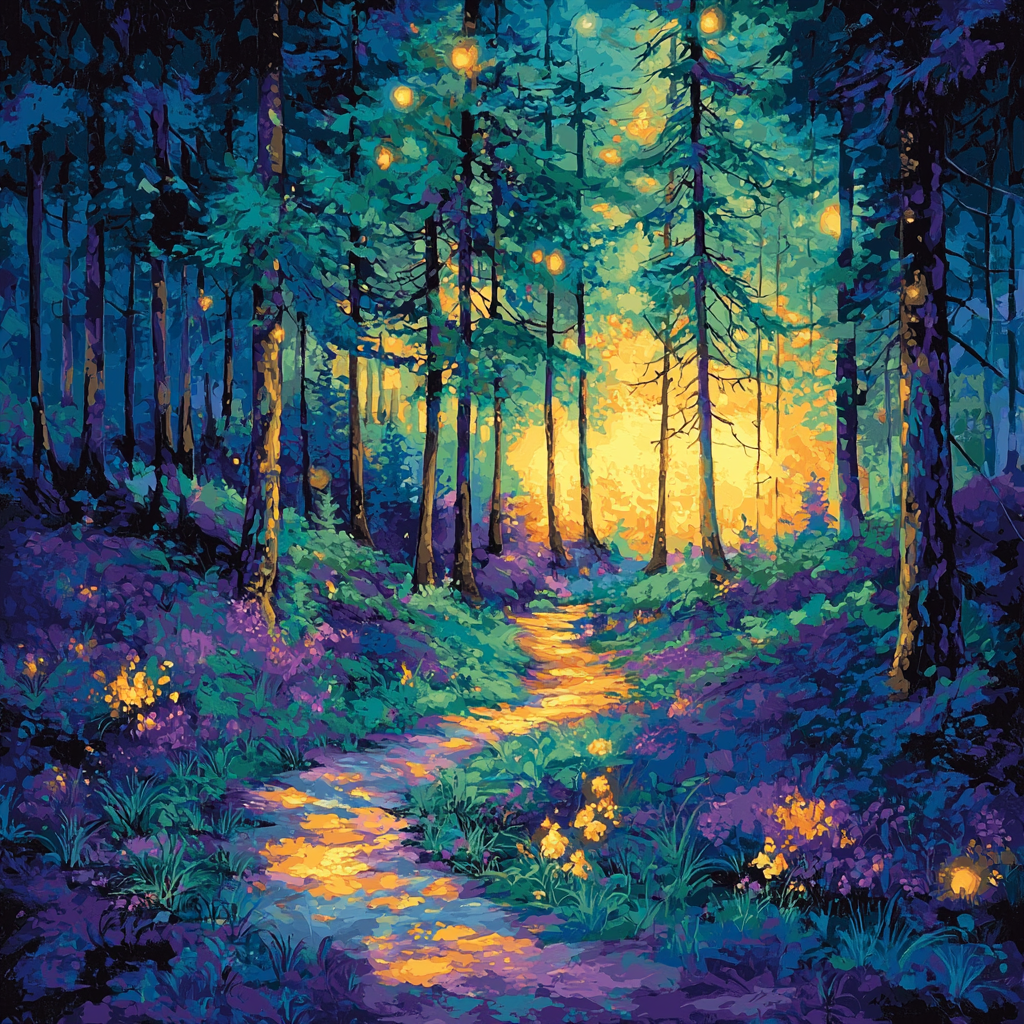 Storybook Stroll Paint By Color