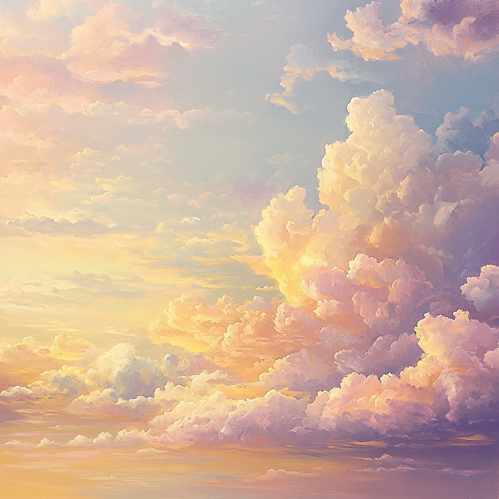 Edgar Degas Inspired Melody Of Clouds Paint By Numbers