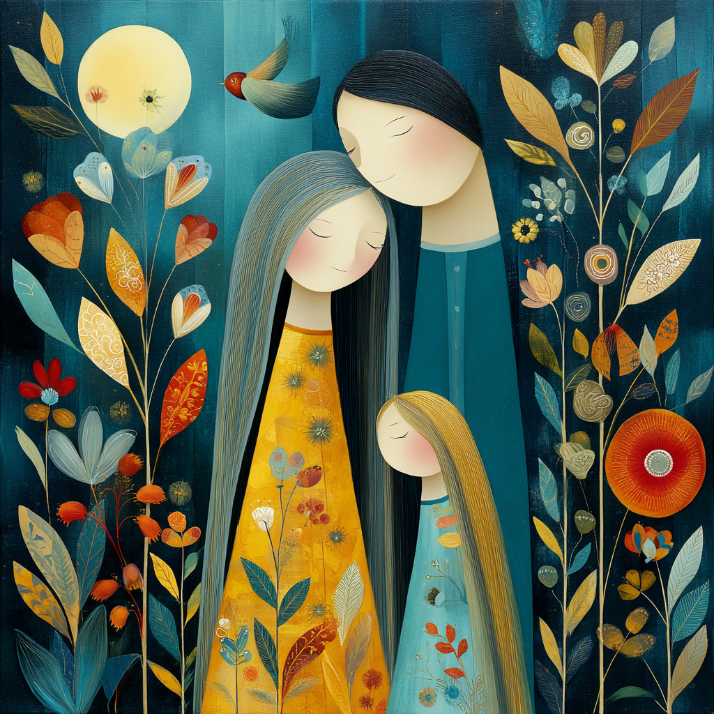 Motherhood's Magic Paint By Numbers Art