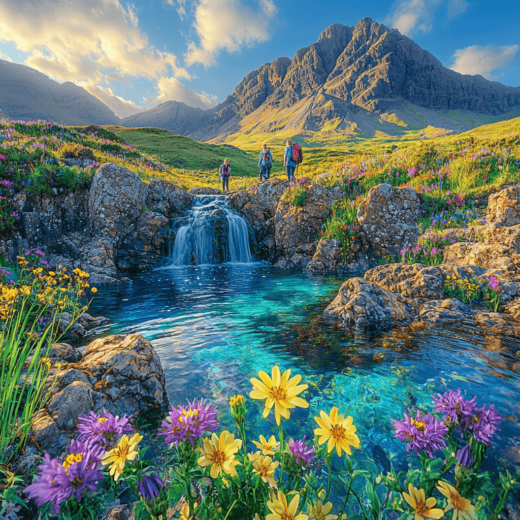 Skye's Fairy Pools DIY Paint By Numbers