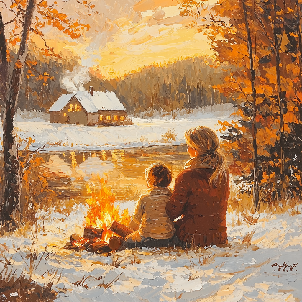 Cozy Winter Mornings Paint By Color