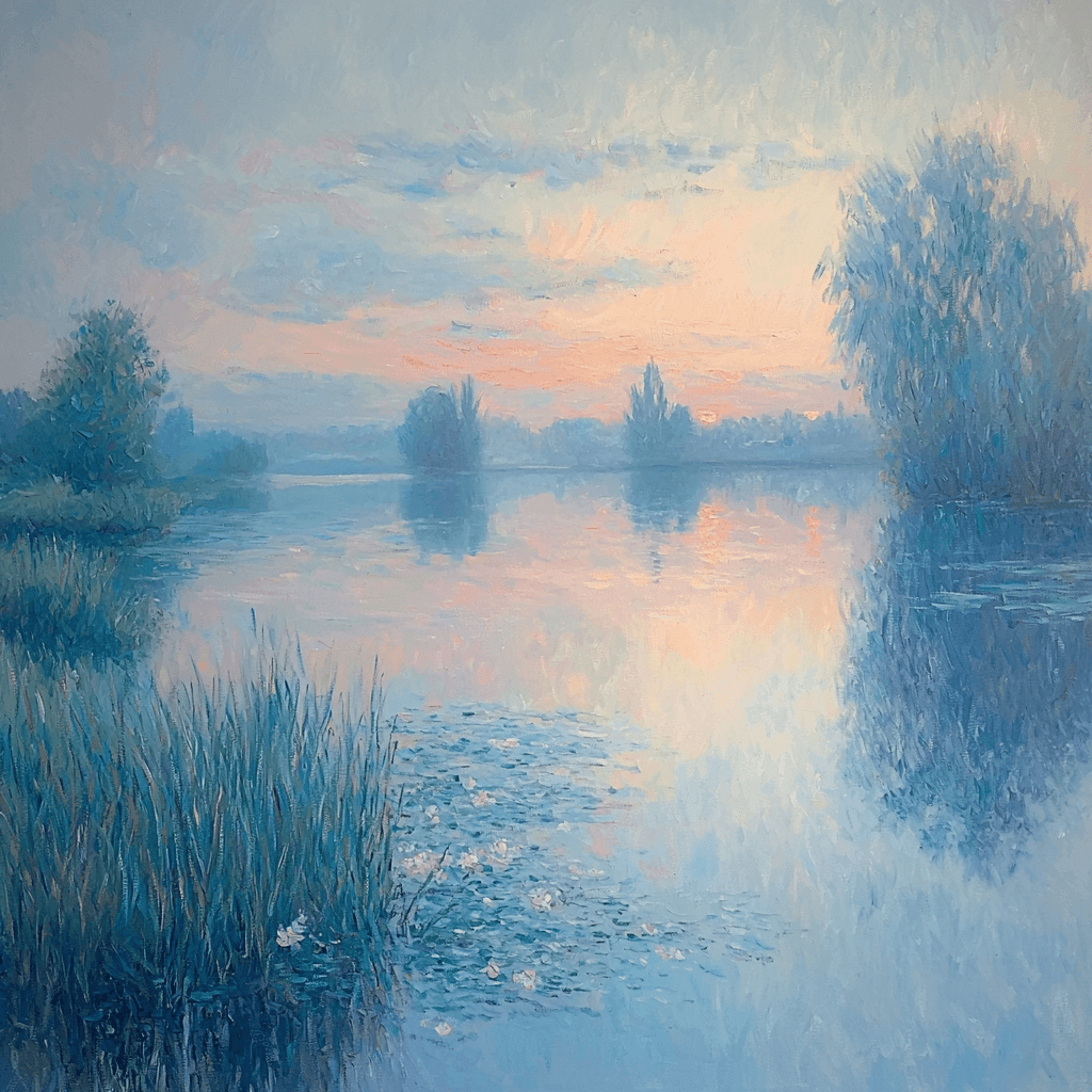 Claude Monet Inspired Peaceful Retreat DIY Paint By Numbers