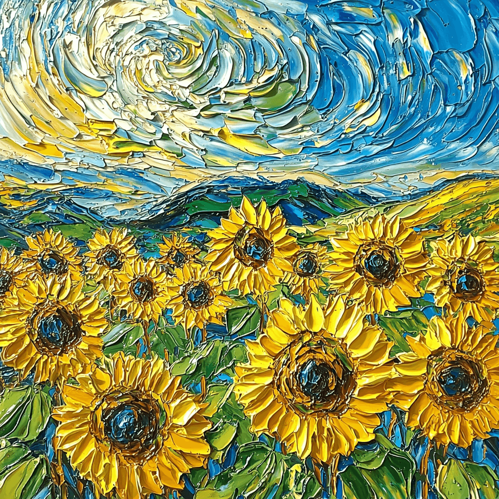 Vincent Van Gogh Inspired Reflections Of Summer Paint By Numbers Kits