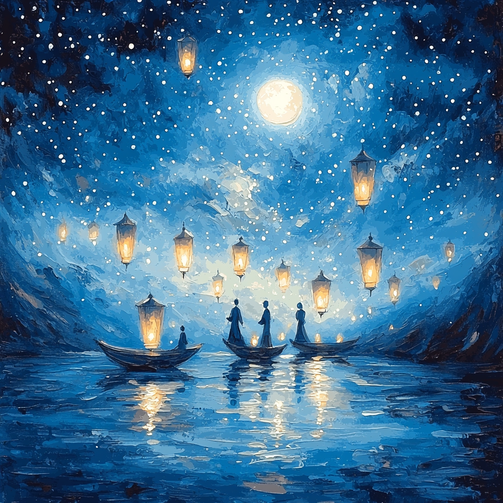 Moonlit Mother’s Day Paint By Numbers Kits