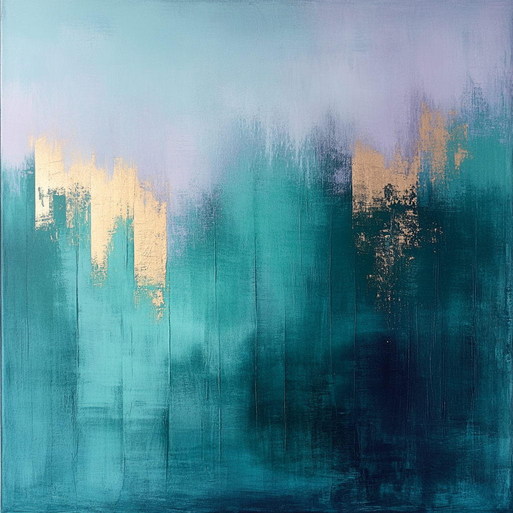 Mark Rothko Inspired Aurora Meditation Paint by numbers kits