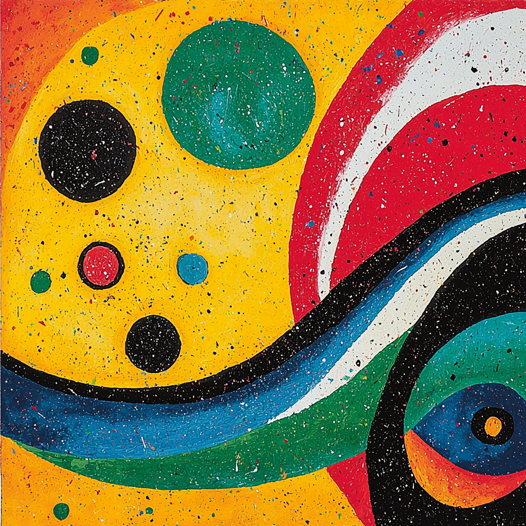 Joan Miró Inspired Creative Essence DIY Paint By Numbers