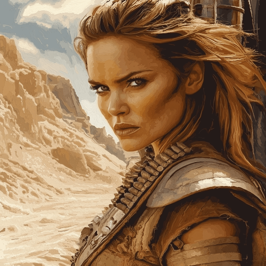 Charlize Theron: The Fierce Strength Of Furiosa Paint By Numbers Kits