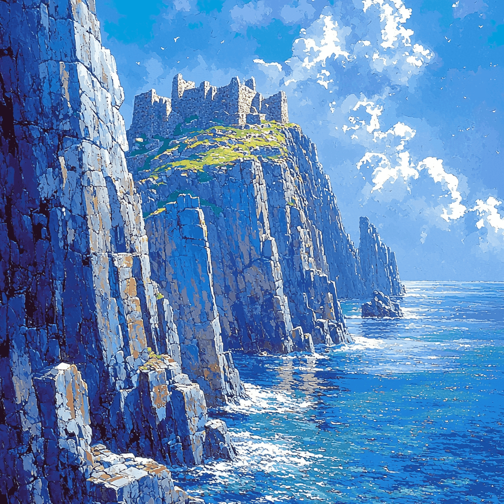 Skellig Michael Paint By Numbers