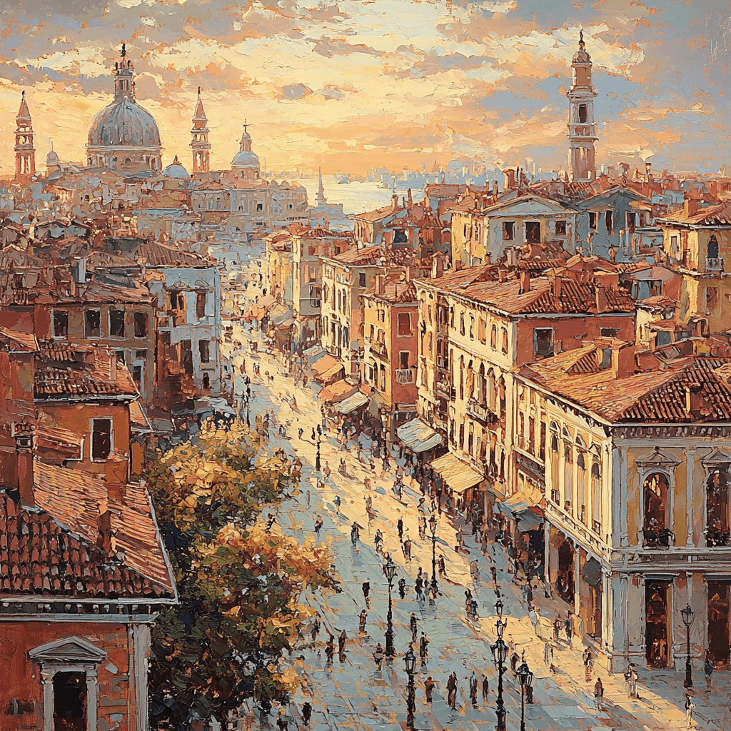 Canaletto Inspired Historic Cityscape Wonders DIY Paint By Numbers