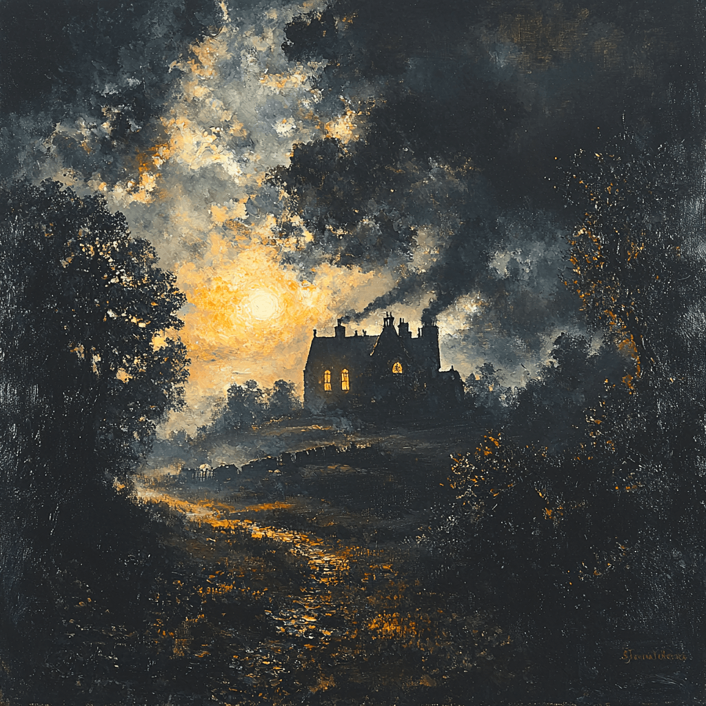 J.M.W. Turner Inspired Gothic Echos Paint By Numbers Art