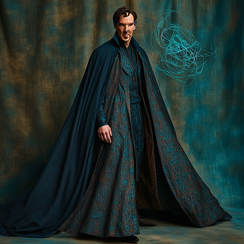 Benedict Cumberbatch: Weaving The Strange Tapestry Painting by numbers kit