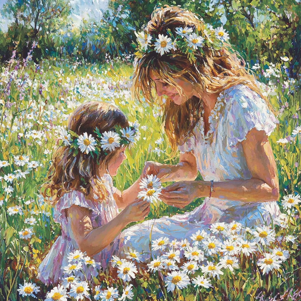 Shared Blossoms Of Spring Painting Number Kit