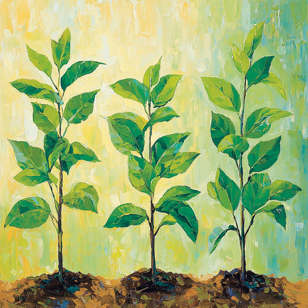A Love That Grows Numbered Painting Kits