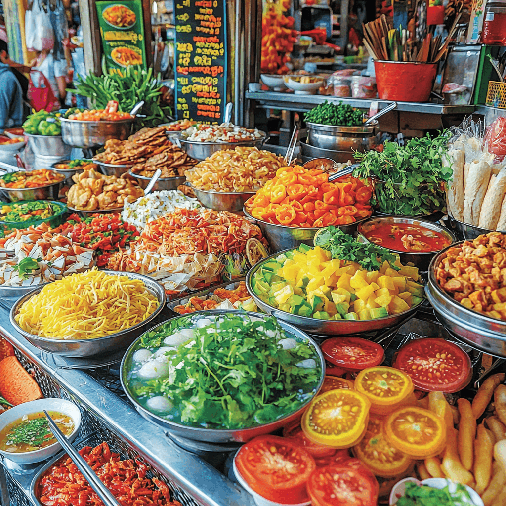 Saigon Street Food Tours Paint By Color