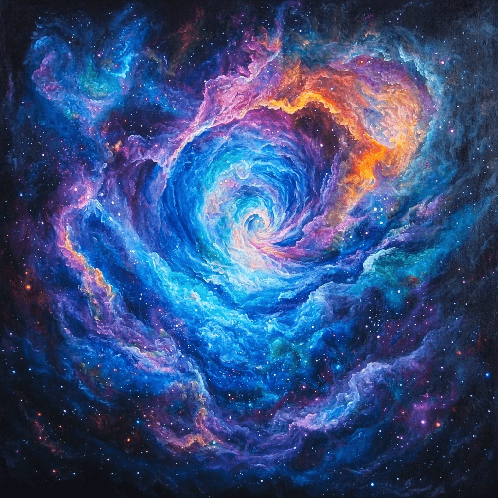 Michelangelo Inspired Celestial Enigma Painting Number Kit