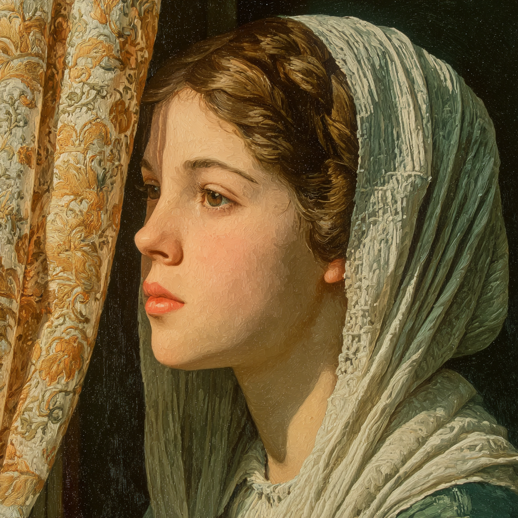 Jan Vermeer Inspired Morning Light Numbered painting kits