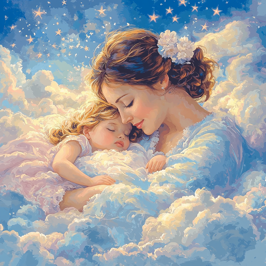 Cuddles And Dreams Paint By Numbers Kits