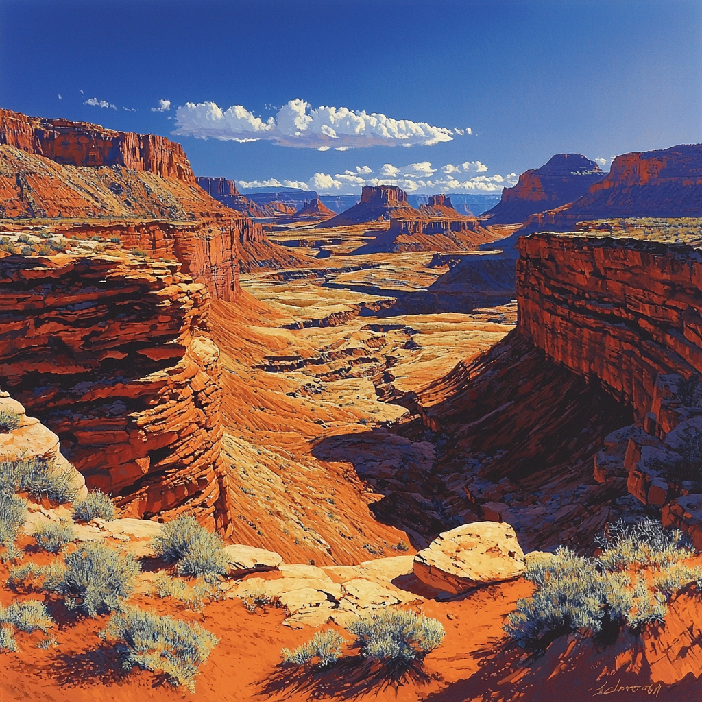 Capitol Reef National Park - Utah, USA Paint By Numbers