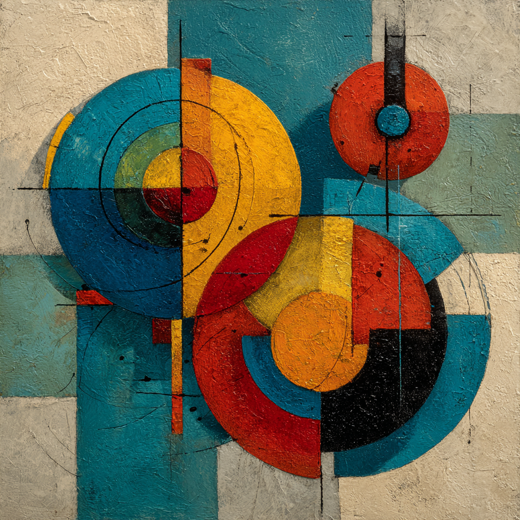 Wassily Kandinsky Inspired Nebula Music DIY paint by numbers