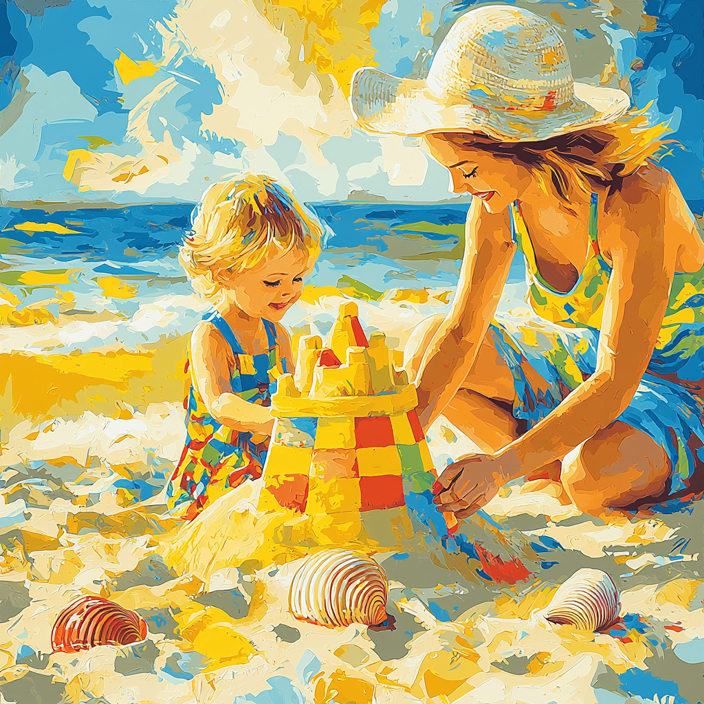 Precious Time Together DIY Paint By Numbers