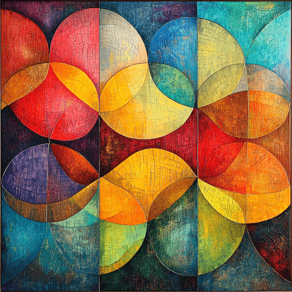 Paul Klee Inspired Dances Of Color Paint By Numbers Art
