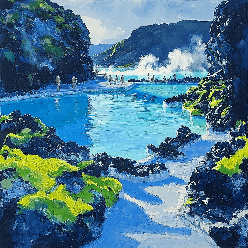 The Blue Lagoon DIY Paint By Numbers