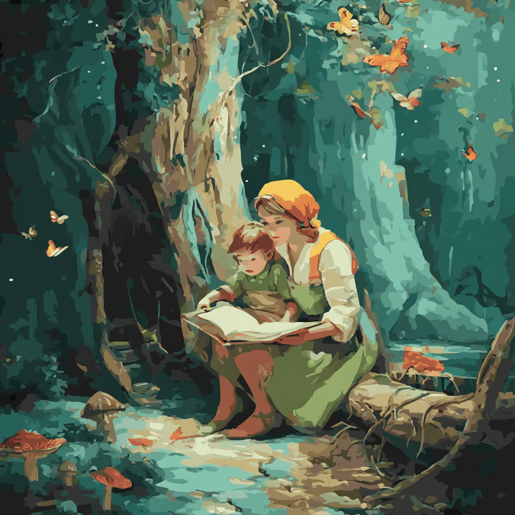 A Bond Beyond Time Number Painting