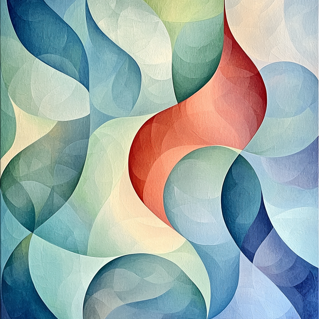 Paul Klee Inspired Echoes Of Harmony DIY Paint By Numbers