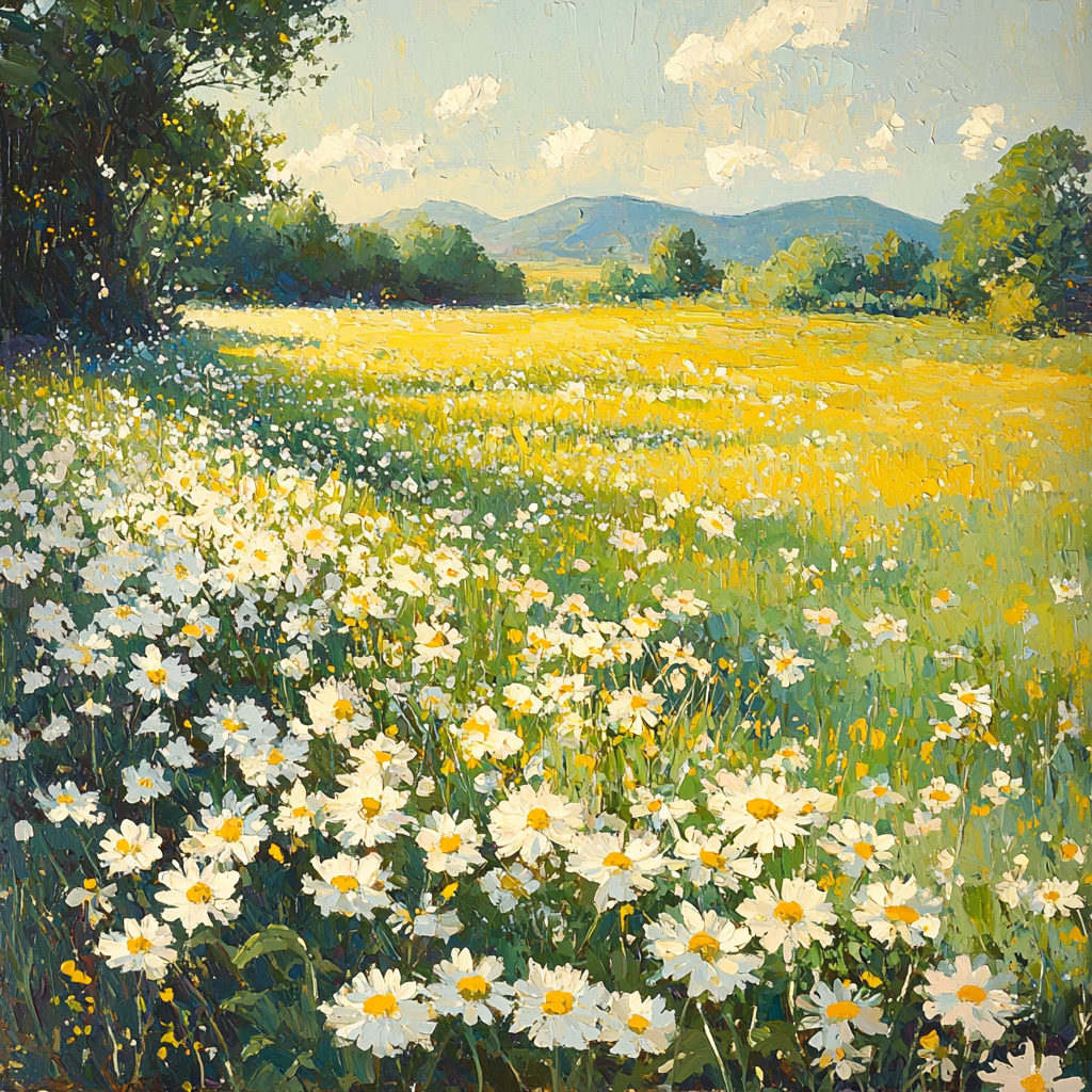 Edgar Degas Inspired Echoing Meadows Painting By Numbers Kit