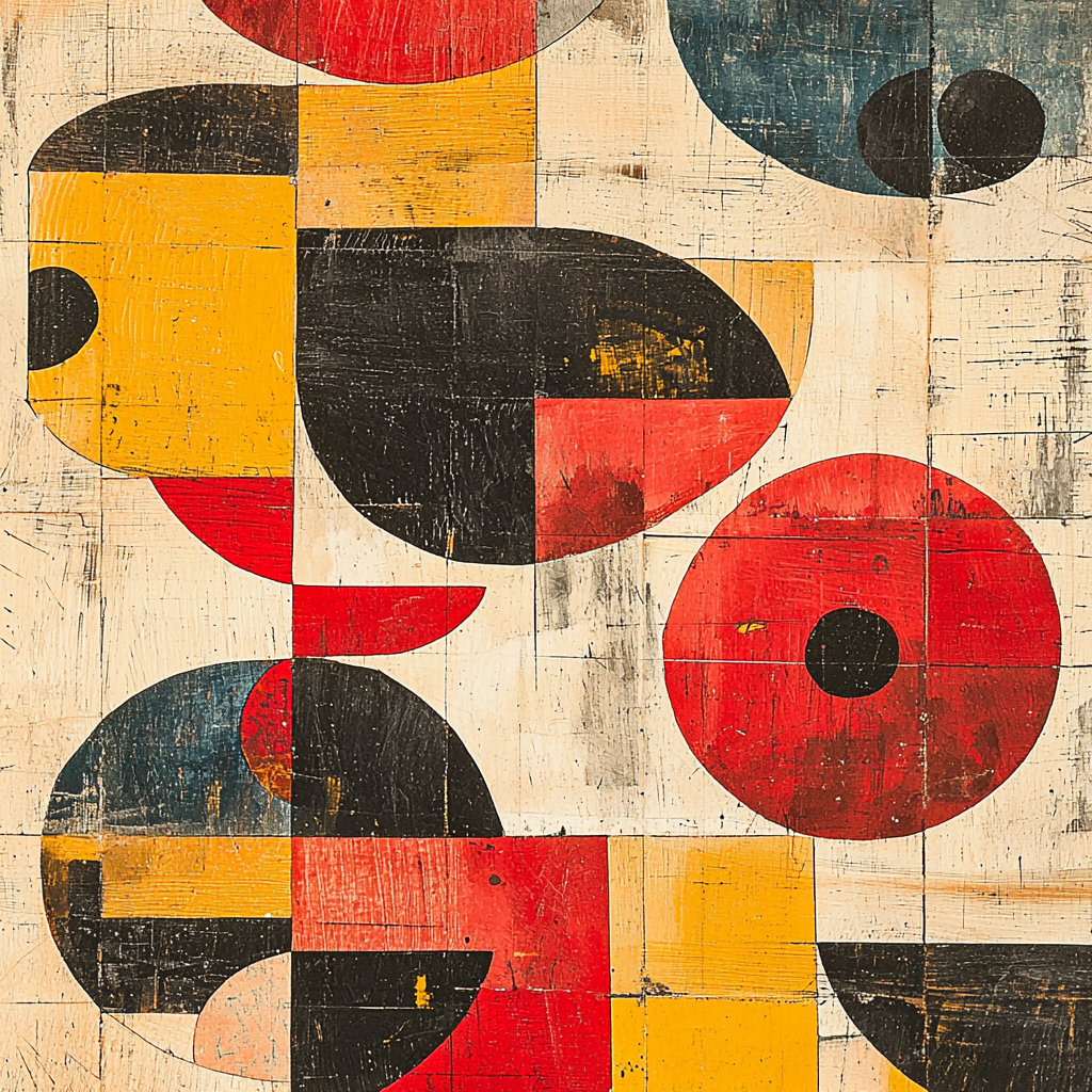 Joan Miró Inspired Fragments Of Thought Paint By Numbers Art