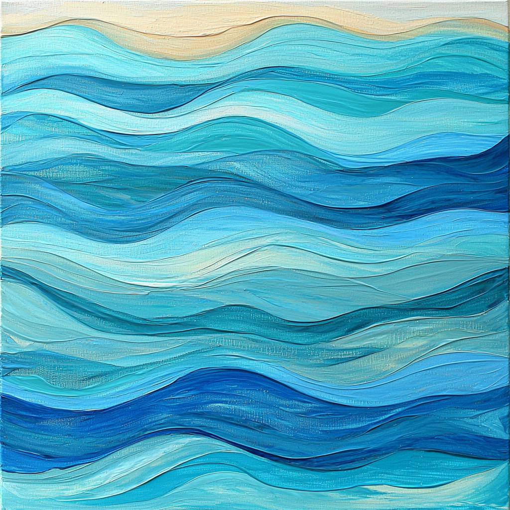 Edgar Degas Inspired Tidal Rhythms Numbered Painting Kits