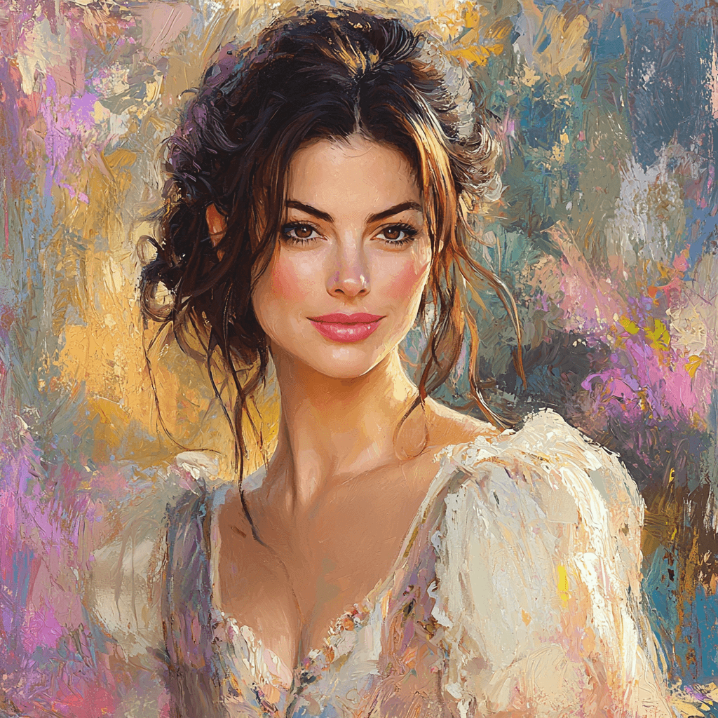 Anne Hathaway: The Transformative Spirit Of Fantine Paint By Numbers