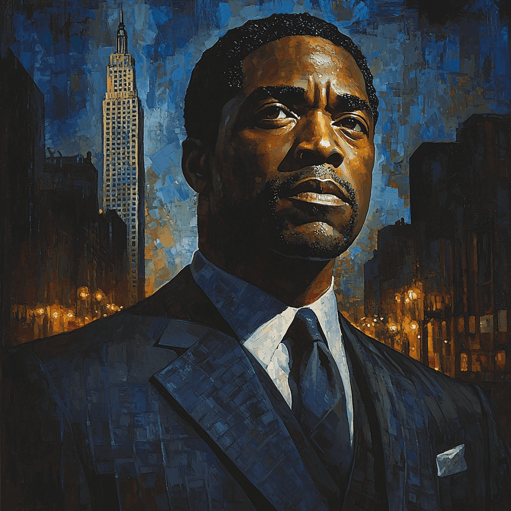 Denzel Washington: The Majestic Voice Of Power Painting Number Kit