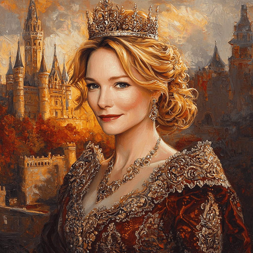 Cate Blanchett: The Regal Queen Of Stage And Screen Painting Number Kit