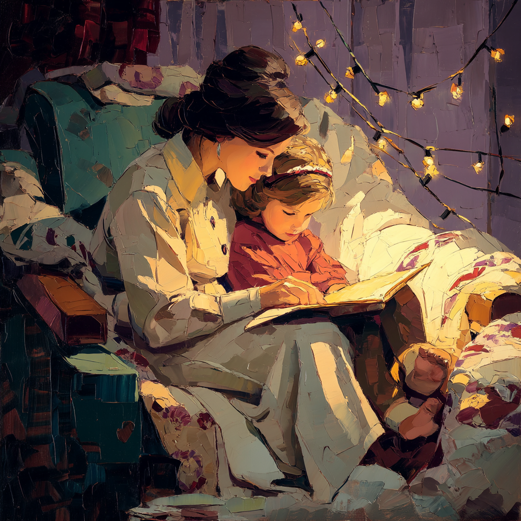 Mom's Storytime Haven Paint By Number