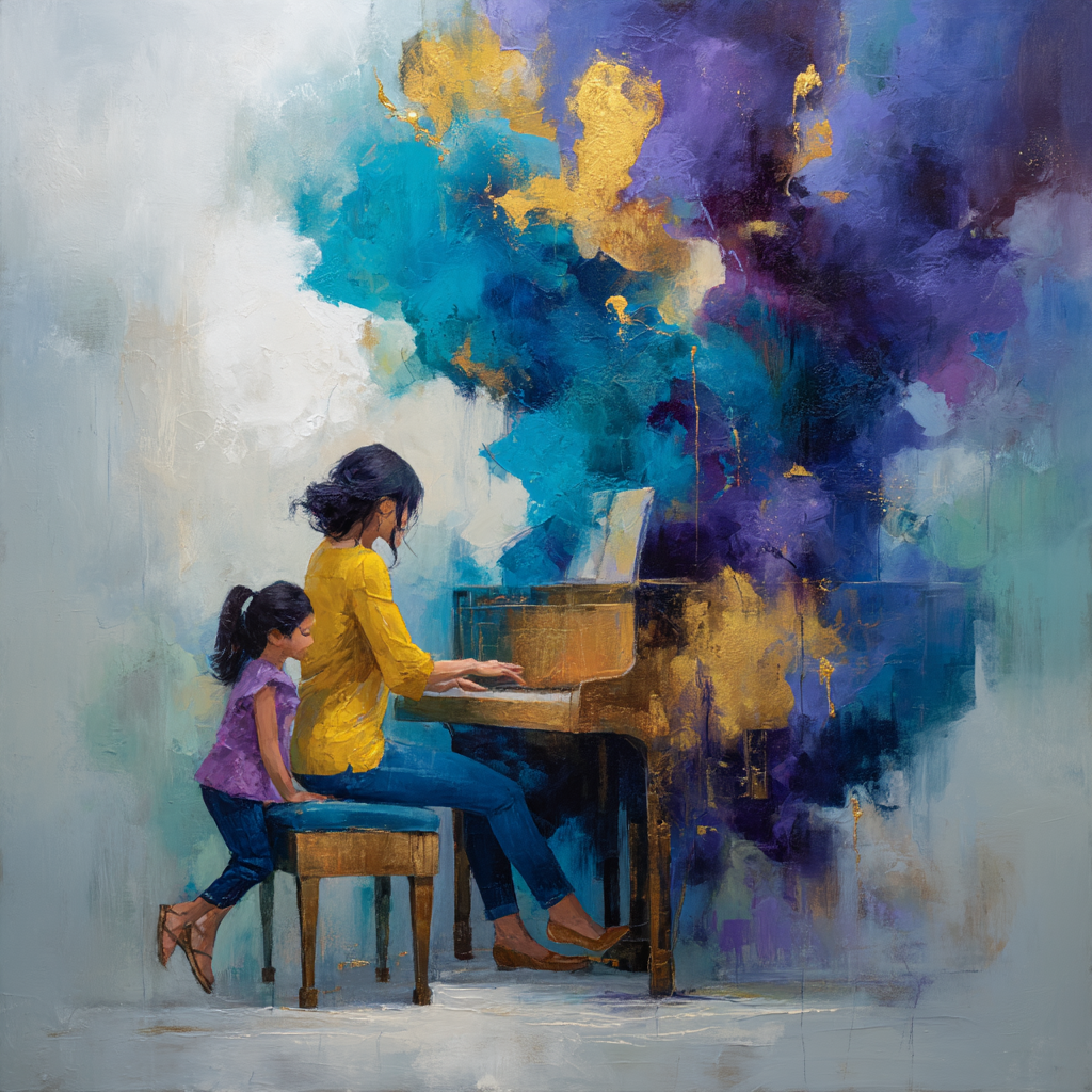 Symphony Of Maternal Love Paint By Number