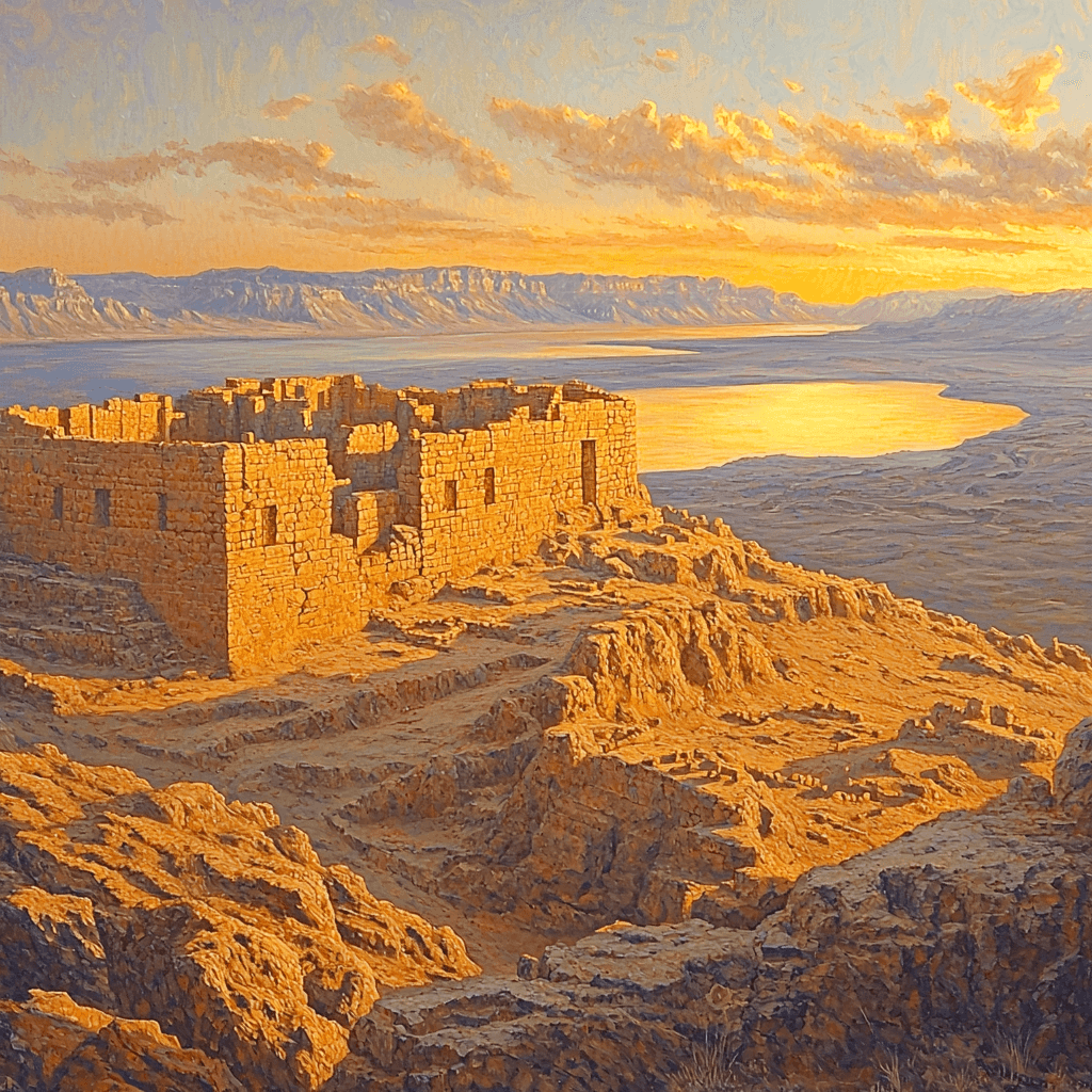 Masada Fortress Numbered Painting Kits