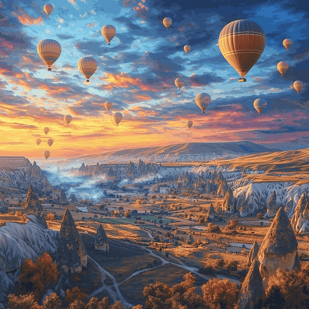 Cappadocia Paint By Number