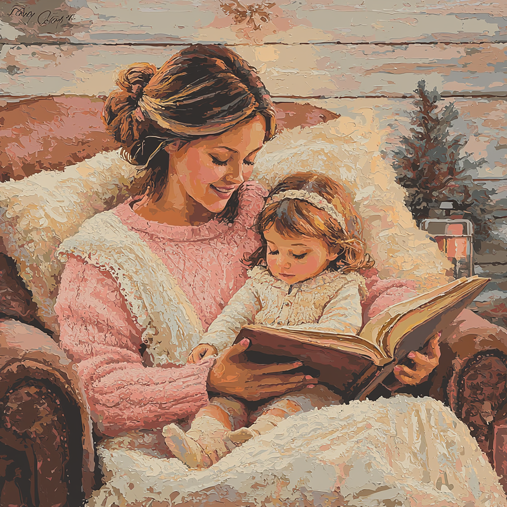 A Mother's Serenade Paint By Number