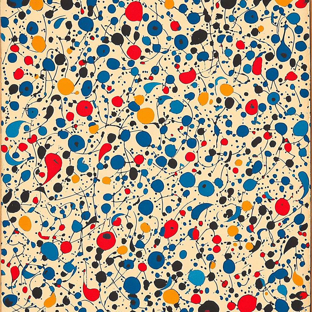 Joan Miró Inspired Fantasy Patterns Paint By Numbers