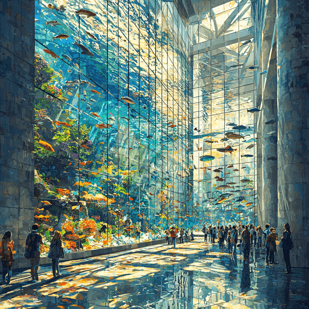 Lisbon Oceanarium Paint By Number