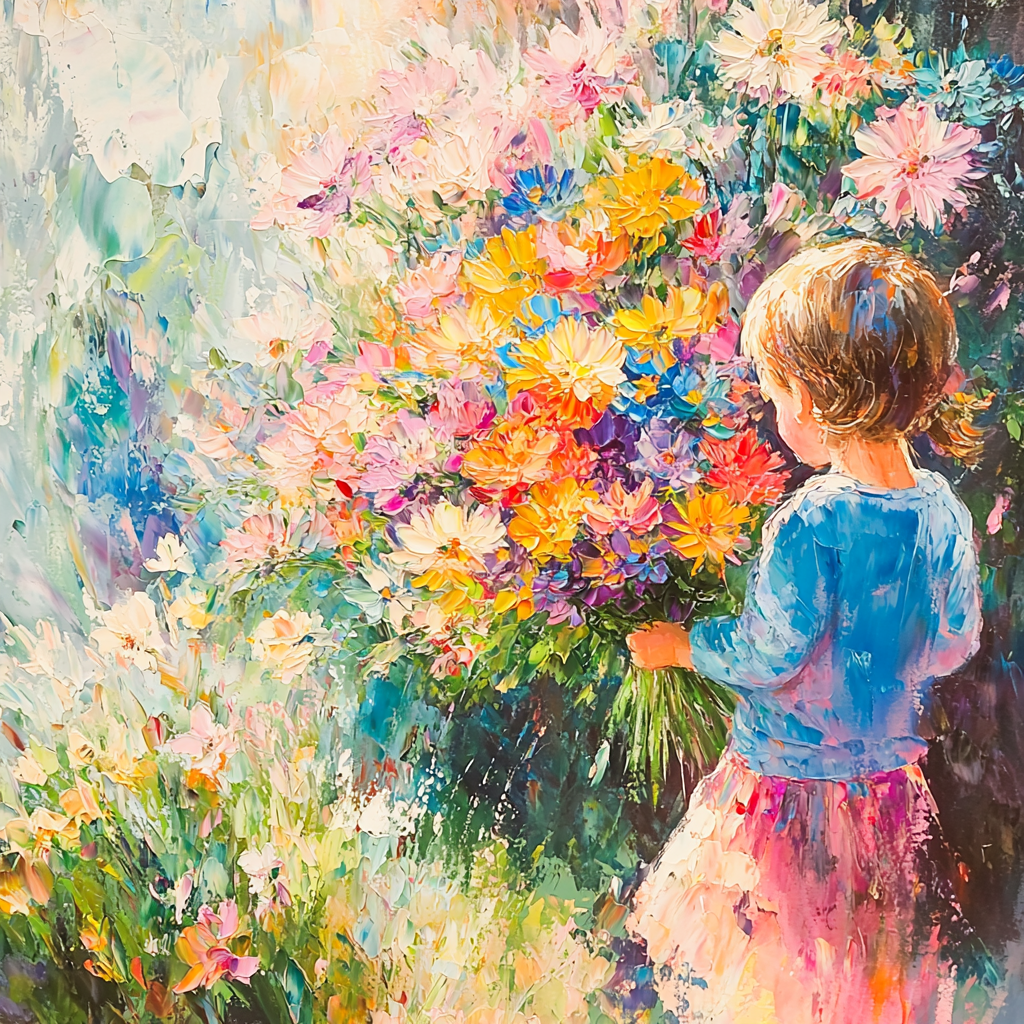 Mother’s Day Blossoms Paint By Numbers