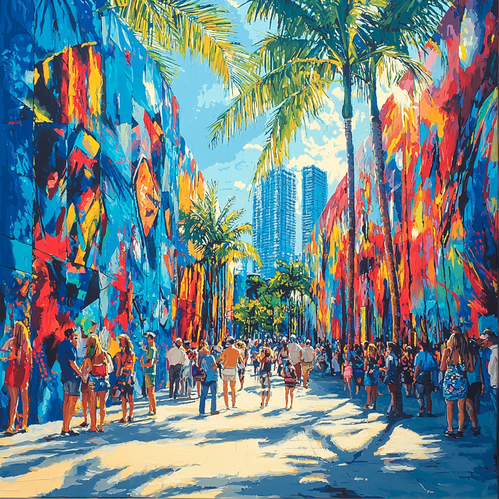 Street Art In Wynwood Walls Paint By Numbers Kits