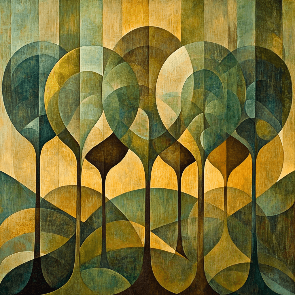 Leonardo Da Vinci Inspired Tranquil Woods Painting Number Kit