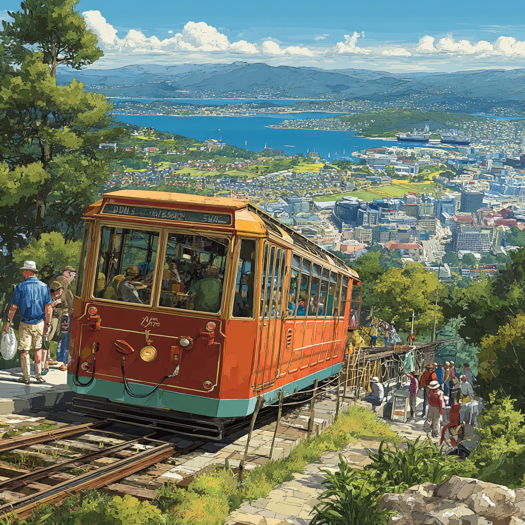 Wellington Cable Car Paint By Number