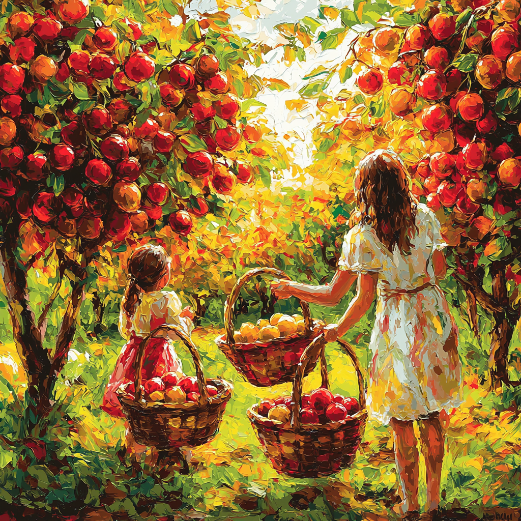 Garden's Bounty Paint By Number