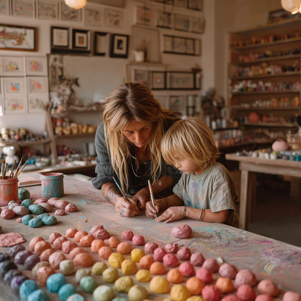 Creative Clay Days Painting By Numbers Kit