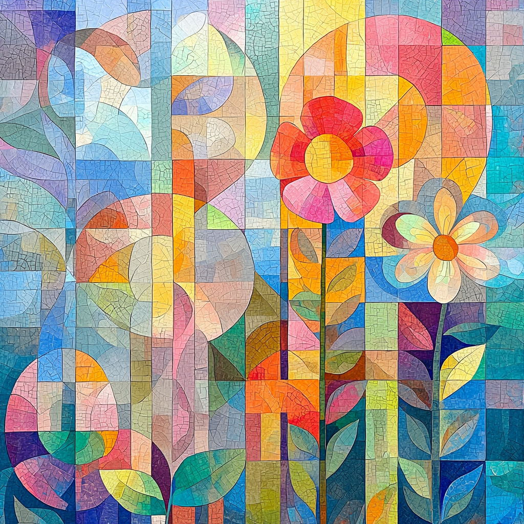 Frida Kahlo Inspired Fragments Of Reflection Paint By Number