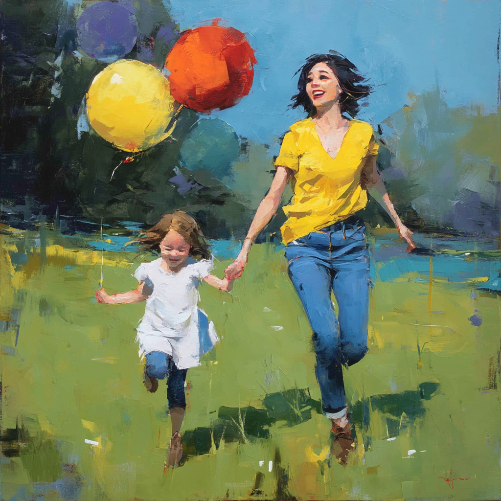 Merry Moments Of Motherhood DIY Paint By Numbers