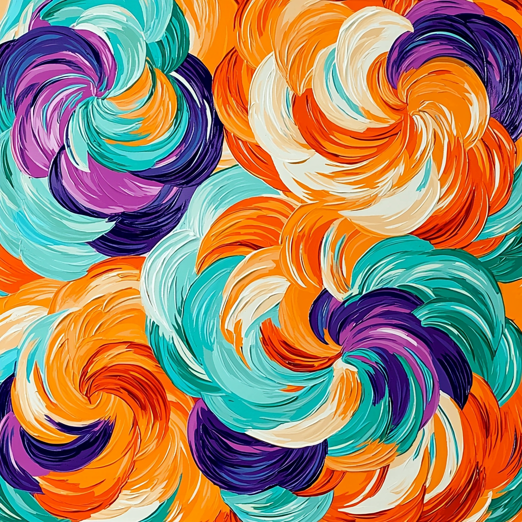 Frida Kahlo Inspired Mystical Whirls Paint By Numbers Kits